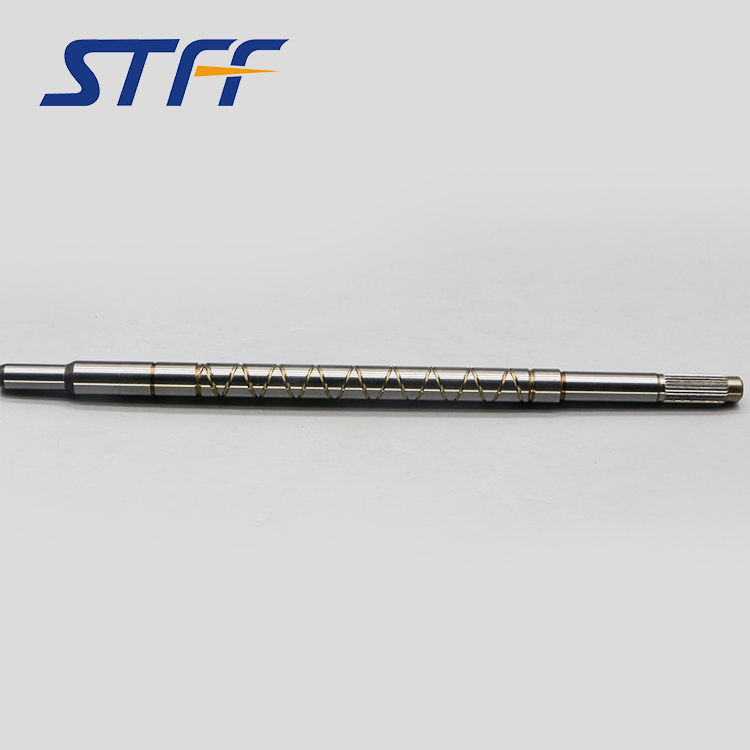 China micro shaft factory double screw