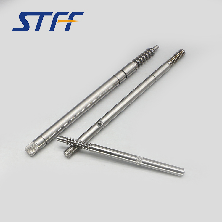 Precision auto parts of worm drive shaft