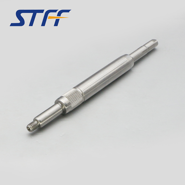 More Steps Knurled Screw Motor Shaft