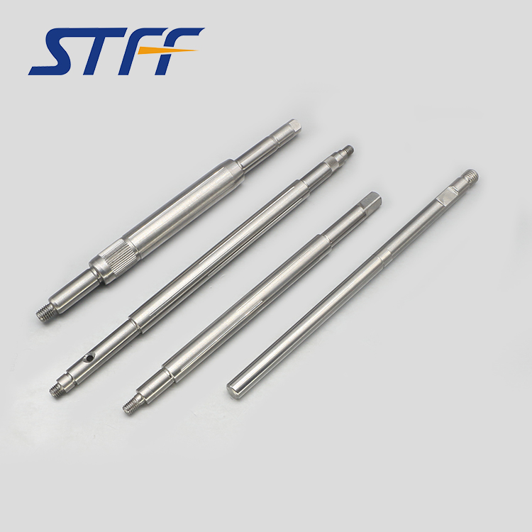 More Steps Knurled Screw Motor Shaft
