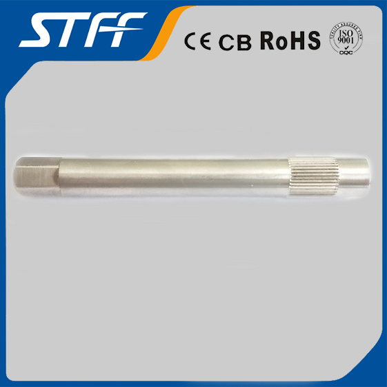 Hexagon knurling motor shaft